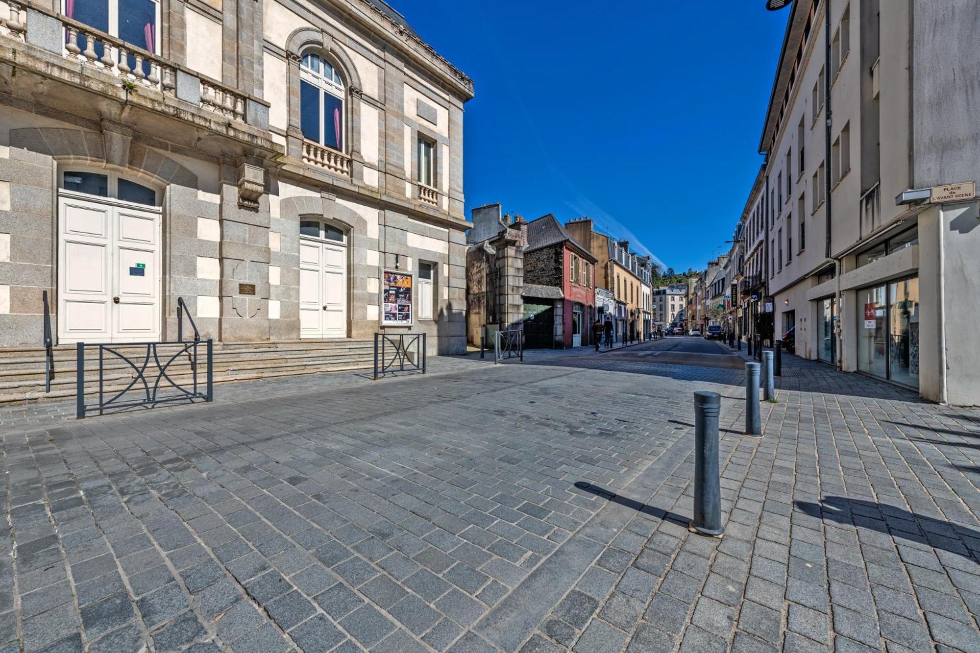 Appartement Du Theatre Morlaix Exterior foto